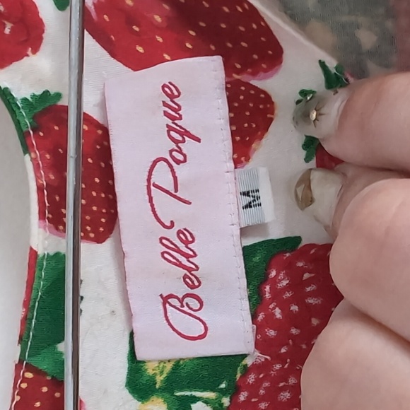 Belle Poque Strawberry and raspberry dress - Picture 2 of 4